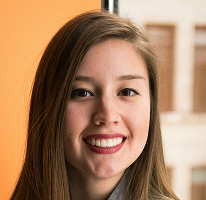 CFO Victoria Lawson, a leader at a financial trading company, pictured in a portrait
